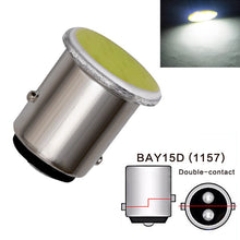 Load image into Gallery viewer, 10pcs Car LED Lights 1156 BA15S COB*12SMD Truck DRL Daytime Running Lamp 1157 BAY15D Brake Stop Signal Bulbs 24V Accessories T10