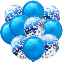 Load image into Gallery viewer, 10pcs/lot Glitter Confetti Latex Balloons Romantic Wedding Decoration Baby Shower Birthday Party Decor Clear Air Balloons