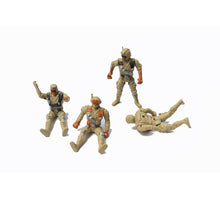 Load image into Gallery viewer, 4cps 5-Joint Soldier 9cm Soldier Special Forces Soldier Boy Static Model Sand Table Toy
