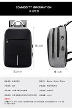 Load image into Gallery viewer, Men's business casual password lock anti-theft backpack