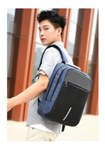 Load image into Gallery viewer, Men's business casual password lock anti-theft backpack
