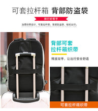 Load image into Gallery viewer, Men's business casual password lock anti-theft backpack