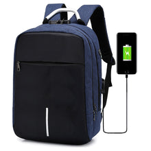 Load image into Gallery viewer, Men's business casual password lock anti-theft backpack