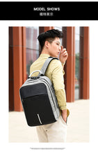 Load image into Gallery viewer, Men's business casual password lock anti-theft backpack