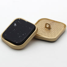 Load image into Gallery viewer, 5pcs/set Metal Button Pearl Square Buckle French Sweater Coat Decoration Button