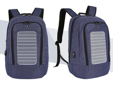 Load image into Gallery viewer, Men's business trip solar charging backpack