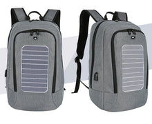 Load image into Gallery viewer, Men's business trip solar charging backpack