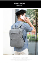 Load image into Gallery viewer, Three-piece men's large sports travel bag with nylon backpack