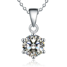Load image into Gallery viewer, Women's Pendant S925 Sterling Silver Crystal Crown Pendant without Necklace for girls