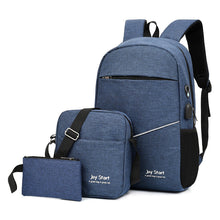 Load image into Gallery viewer, Large Sport Swagger Bag Fashionable Backpack Black Grey