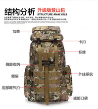 Load image into Gallery viewer, Durable Outdoor Equipment Climbing Hiking Backpack Bags