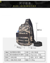 Load image into Gallery viewer, Men's Messenger bag sports camouflage shoulder bag