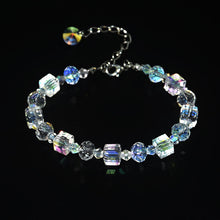Load image into Gallery viewer, Square Crystal Bracelet Ring Exquisite Luxury Fashion Girlfriends' Bracelet Women