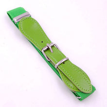 Load image into Gallery viewer, Girls' Decorative Elastic Candy Color Pin Buckle Belt Child Baby Belt