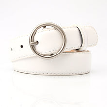 Load image into Gallery viewer, Korean Style round Buckle Pants Belt Student Jeans All-Match Women's Belt