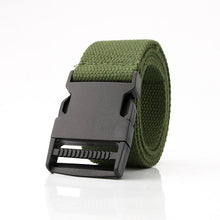 Load image into Gallery viewer, Cloth Belt Men and Women Simple Young Students Solid Color Student Military Training Outdoor All-Matching Pants Belt