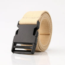 Load image into Gallery viewer, Cloth Belt Men and Women Simple Young Students Solid Color Student Military Training Outdoor All-Matching Pants Belt