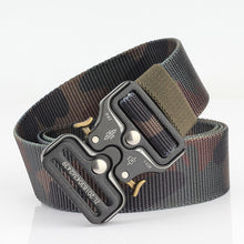 Load image into Gallery viewer, New Quick Release Cobra Release Buckle Outdoor Casual Dual-Use Tactical Belt