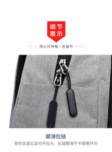 Load image into Gallery viewer, Grey Sport Durable Bag with Nylon Material Backpack