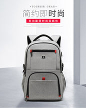 Load image into Gallery viewer, Men's Oxford cloth backpack multifunctional wear-resistant computer bag