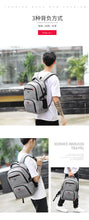 Load image into Gallery viewer, Men's Oxford cloth backpack multifunctional wear-resistant computer bag