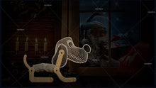 Load image into Gallery viewer, Puppy Folding Table Lamp Creative Product Led 3D Small Night Lamp Children Gift