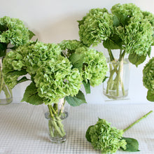 Load image into Gallery viewer, Artificial Flower Large Hydrangea Realistic Moist Feeling Hydrangea Artificial Wedding Flowers Decoration