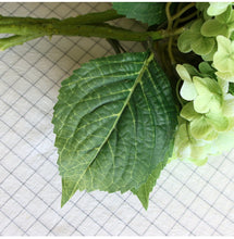 Load image into Gallery viewer, Artificial Flower Large Hydrangea Realistic Moist Feeling Hydrangea Artificial Wedding Flowers Decoration