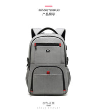 Load image into Gallery viewer, Men's Oxford cloth backpack multifunctional wear-resistant computer bag