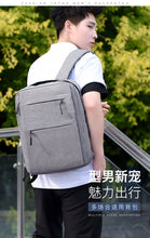 Load image into Gallery viewer, Grey Sport Durable Bag with Nylon Material Backpack