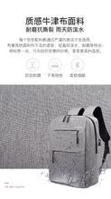 Load image into Gallery viewer, Grey Sport Durable Bag with Nylon Material Backpack