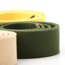 Load image into Gallery viewer, Canvas Belt Youth Student Jeans Pant Belt Double Ring Buckle Men's Tooling Characteristic Belt