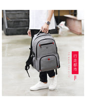 Load image into Gallery viewer, Men's Oxford cloth backpack multifunctional wear-resistant computer bag