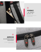 Load image into Gallery viewer, Men's Oxford cloth backpack multifunctional wear-resistant computer bag