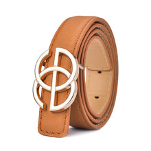Load image into Gallery viewer, Cross Pattern Belt Simple Fashion Children's Leather Belt Student Decoration Thin Belt