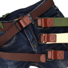 Load image into Gallery viewer, Canvas Belt Youth Student Jeans Pant Belt Double Ring Buckle Men's Tooling Characteristic Belt