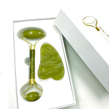 Load image into Gallery viewer, Natural Jade Massage Roller Xiuyan Jade Beauty Bar Facial Beauty Instrument Jade Push