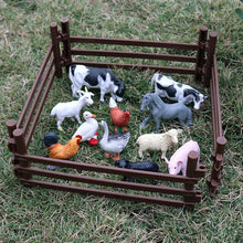 Load image into Gallery viewer, Micro Landscape Scene Decoration Horse Farm Toy Cattle Shed Farm Animal Model Toys Simulation Fence Accessories Animal Sand Table Toy