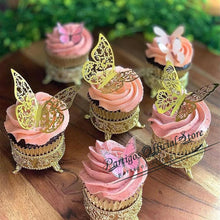 Load image into Gallery viewer, 12Pcs 4D Hollow Butterfly Wall Sticker DIY Home Decoration Wall Stickers wedding Party Wedding Decors Butterfly Kids Room Decors