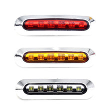 Load image into Gallery viewer, 12V 24V 6 LED Truck Side Marker Lights Waterproof Trailer Clearance Lamp Indicator Warning Rear Tail Light Car Signal Lights