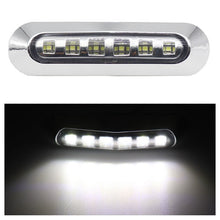 Load image into Gallery viewer, 12V 24V 6 LED Truck Side Marker Lights Waterproof Trailer Clearance Lamp Indicator Warning Rear Tail Light Car Signal Lights
