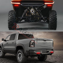 Load image into Gallery viewer, 12V 24V Car Truck LED Flowing Turn Signals Brake Lights 3 in 1 Tail Taillight Flash indicator RV ATV UTV Red Yellow Stop Lamps