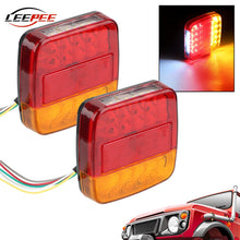 Load image into Gallery viewer, 12V LED Taillights For Trailer Lights Pilots Truck Rear Lights Tail Brake Stop Turn Signals Position Lamps Caravan Accessories