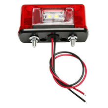 Load image into Gallery viewer, 12v 24v Car Led License Number Plate Light Lamp Universal Led License Plate Car Truck Trailer Lorry Rear Tail Light Accessories