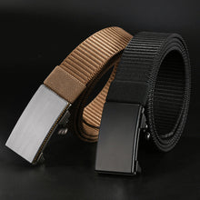 Load image into Gallery viewer, Buckle Belt Nylon Canvas Belt Outdoor Leisure Breathable Belt