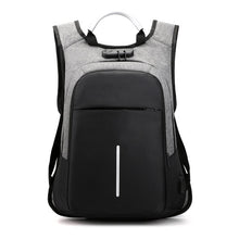 Load image into Gallery viewer, 15.6-inch laptop bag password lock backpack