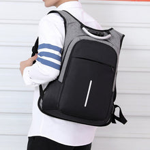 Load image into Gallery viewer, 15.6-inch laptop bag password lock backpack