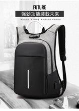 Load image into Gallery viewer, 15.6-inch laptop bag password lock backpack