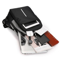 Load image into Gallery viewer, 15.6-inch laptop bag password lock backpack