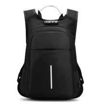Load image into Gallery viewer, 15.6-inch laptop bag password lock backpack